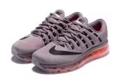 air max 2017-16 femmes flywire sneakers gray top black